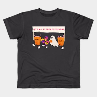 Let's All Go Trick Or Treating! Kids T-Shirt